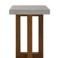 Keven Faux Concrete Top Table