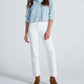 Askk Ny - Stripe Cropped Nantucket Shirt