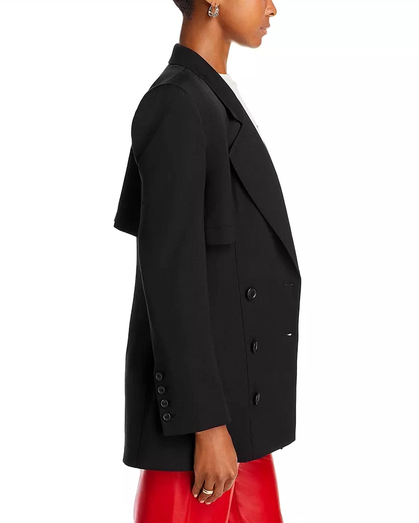 Frame - Fitted Storm Flap Blazer