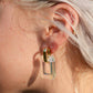 Mary Kathryn Designs - Women Iridescent Acrylic Drop Earrings