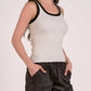 Elan - Contrast Trim Rib Tank