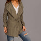 Agnes & Dora - Hooded Trench Coat Jacket
