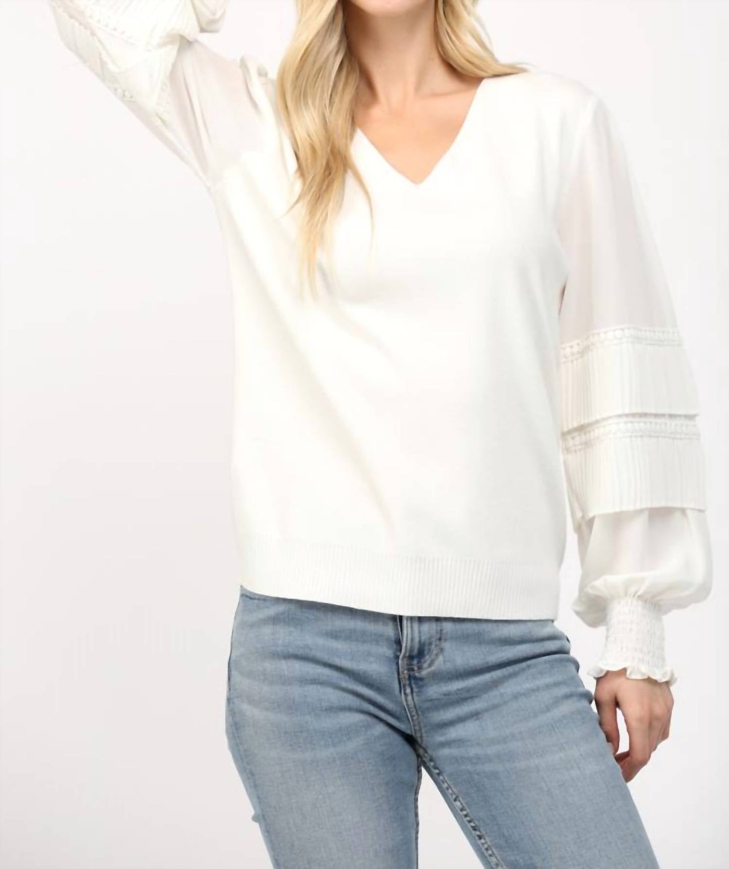 Fate - Mixed Media Sweater