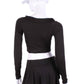 Love Love Tennis - Women's Vee Crop Top
