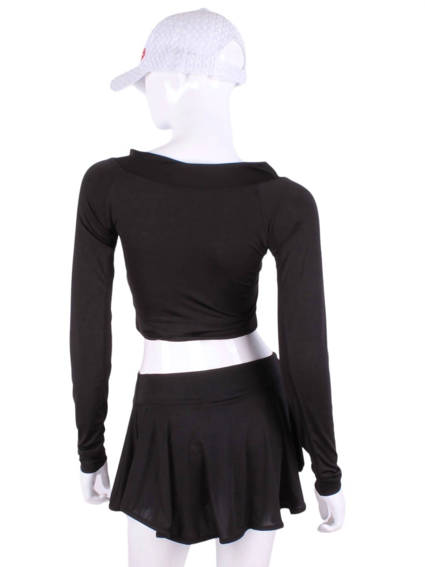 Love Love Tennis - Women's Vee Crop Top
