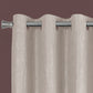 2 Pieces Set Room Darkening Curtain Panels with Grommet - Contemporary Style