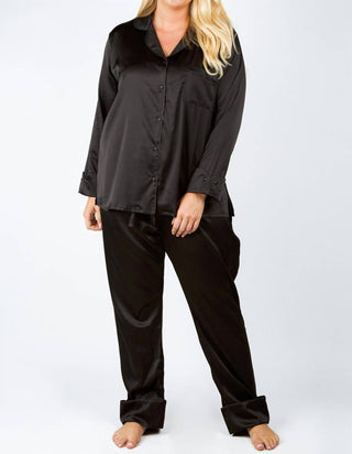 Isayes - Silk Pajama Set - Plus