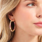 Native Gem - Women's Gemstone Hoop Earrings
