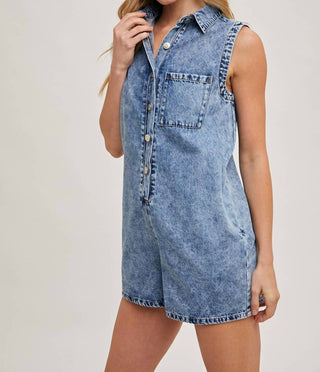 Bluivy - Warmer Days Denim Romper