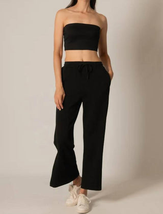P.Cill - Tru Side Binding Wide Leg Pants