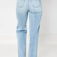 Judy Blue - Rigid 90’s Destroy Straight Leg Jeans
