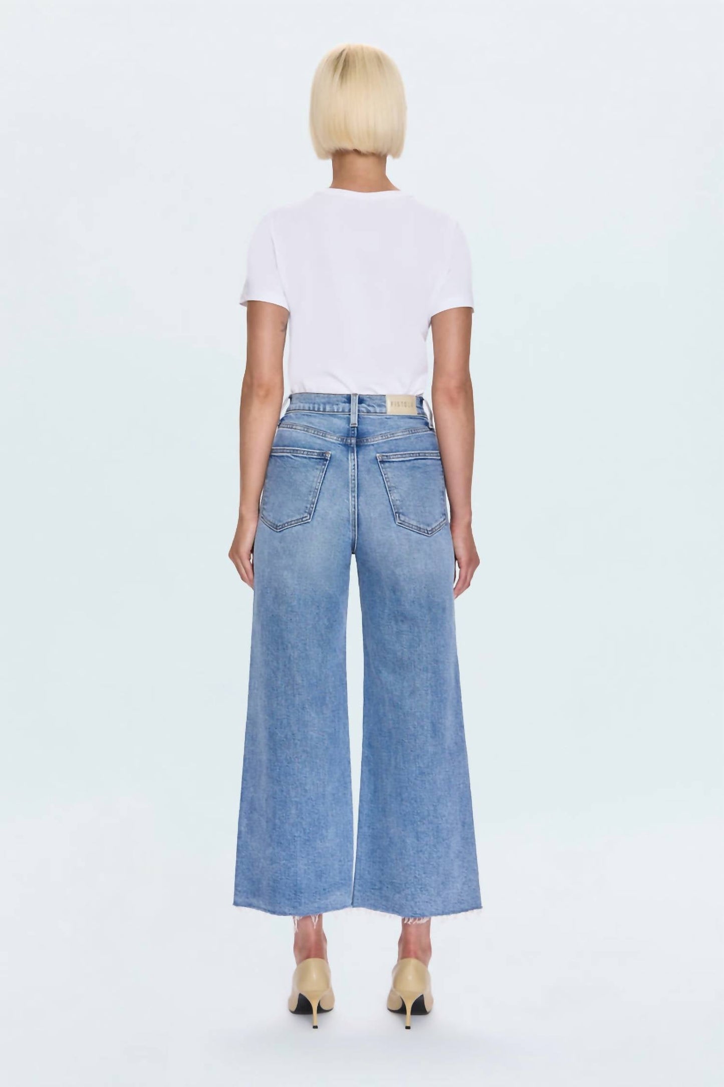 Pistola - Lana Crop High Rise Ultra Wide Jean