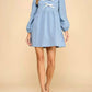 Tcec - Tied to You Bow Detail Dress