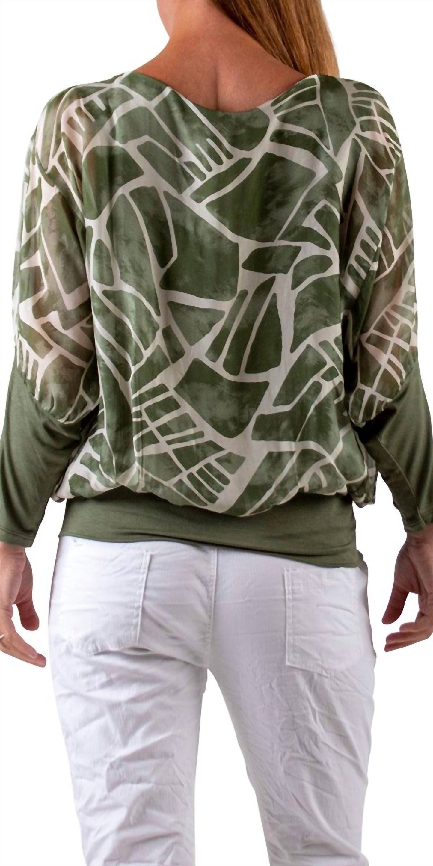 Gigi Moda - Cavoli Astratta Blouse