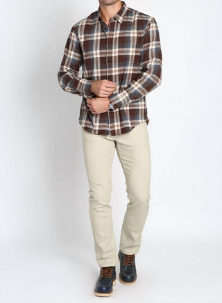 Jachs New York - Stretch Midweight Flannel Workshirt