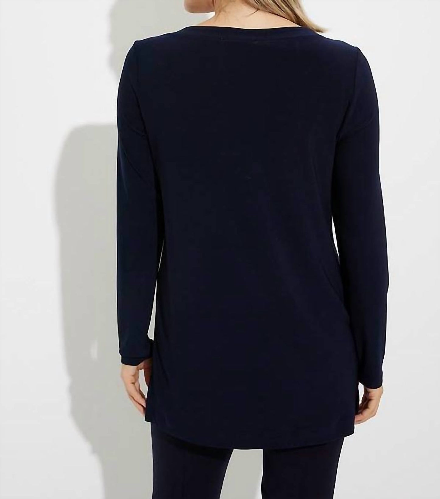 Joseph Ribkoff - FAUX LEATHER TUNIC