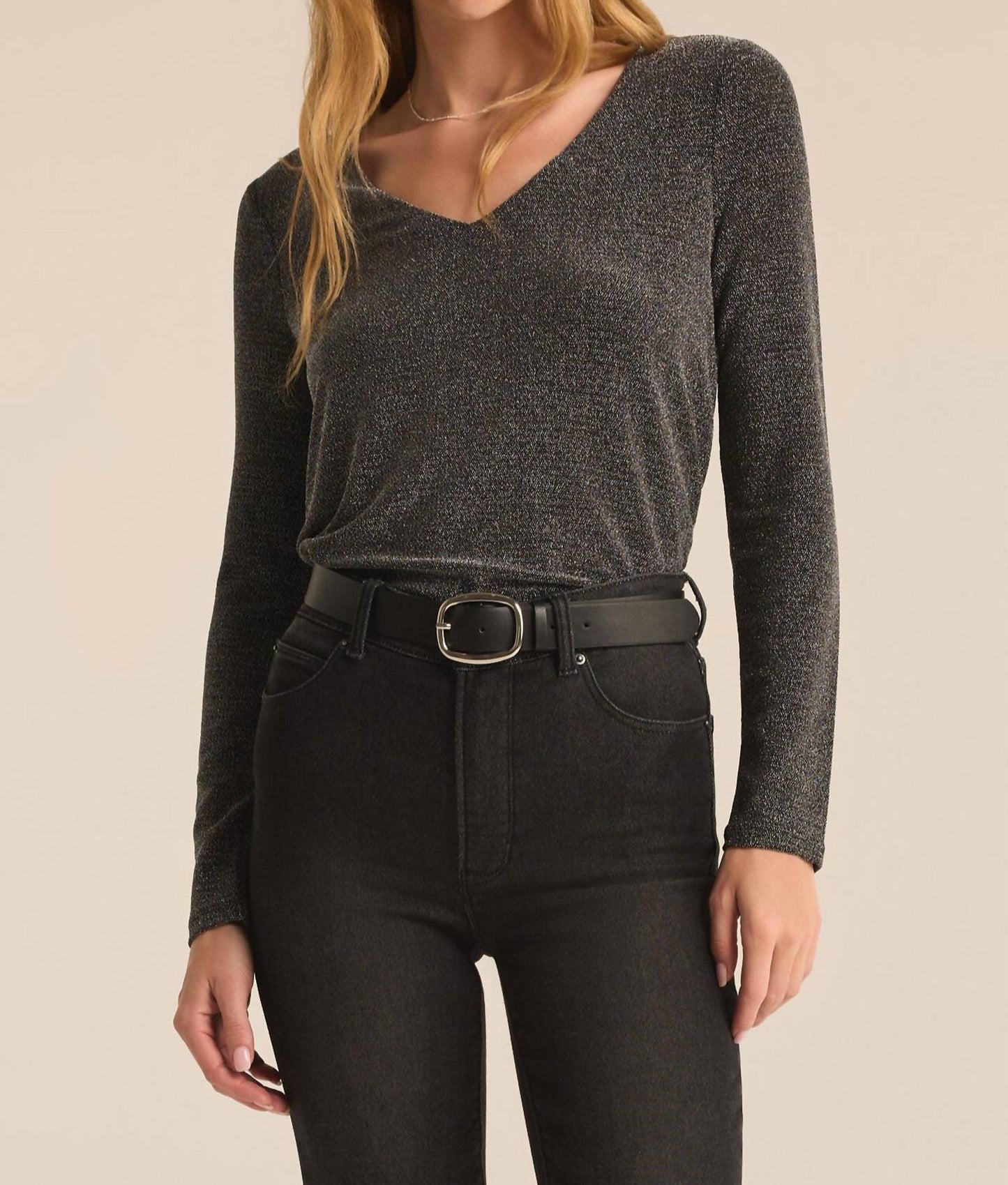 Z Supply - Sammi Sparkle Long Sleeve Top