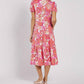 Jude Connally - Portia V-neck Midi Dress
