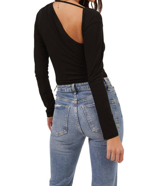 Astr - Della Cutout Long Sleeve Bodysuit