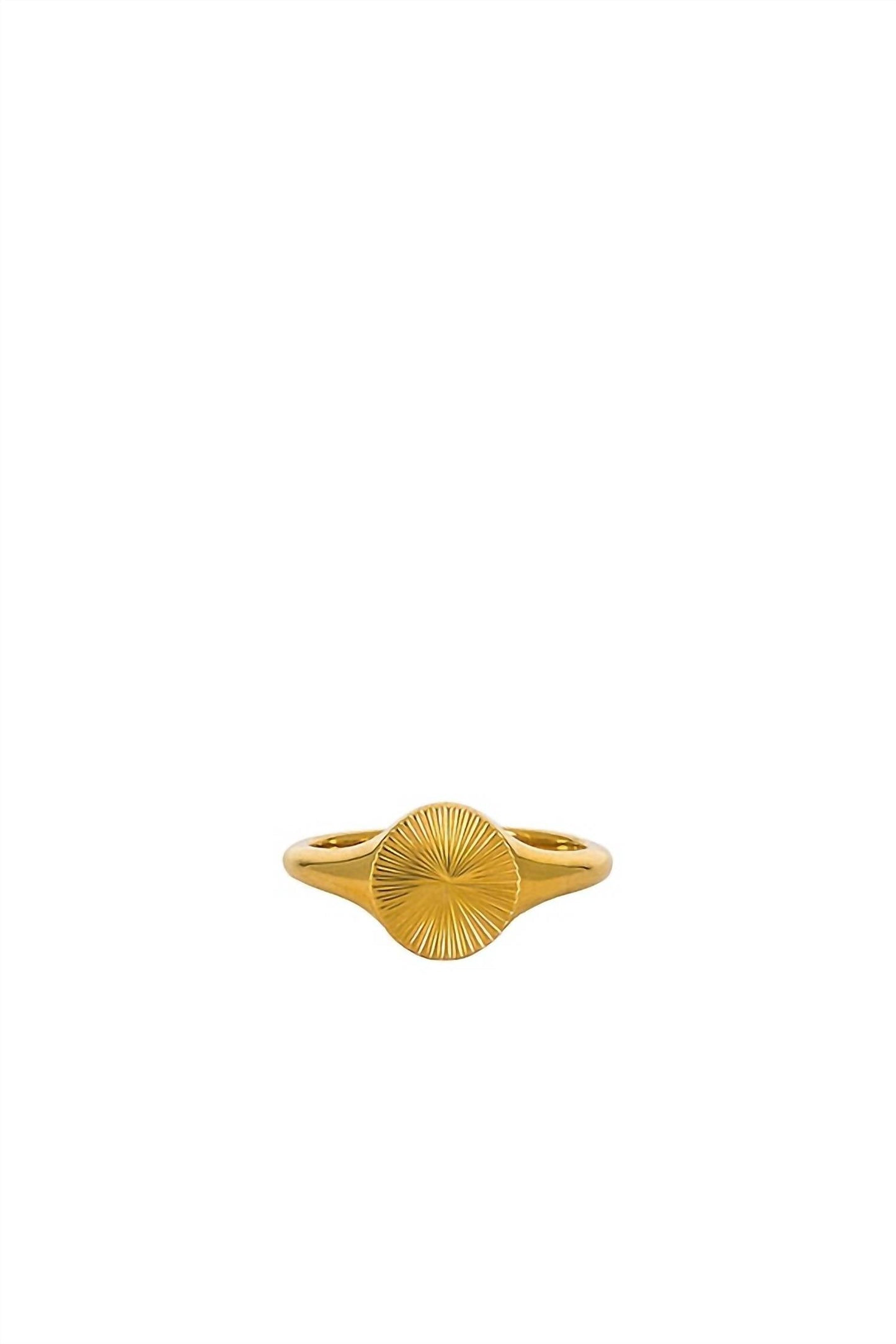 Ellie Vail - Darcy Sunburst Signet Ring