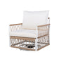 Set of 2 360° Swivel Bohemian Outdoor Lounge Chairs