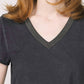 Another Love - V-neck Short Sleeve Top