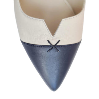 Cristina Millotti - Women's Arianna Navy Sandals