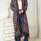 Angel Wings By Lucy - Full Size Open Front Fringe Hem Cardigan