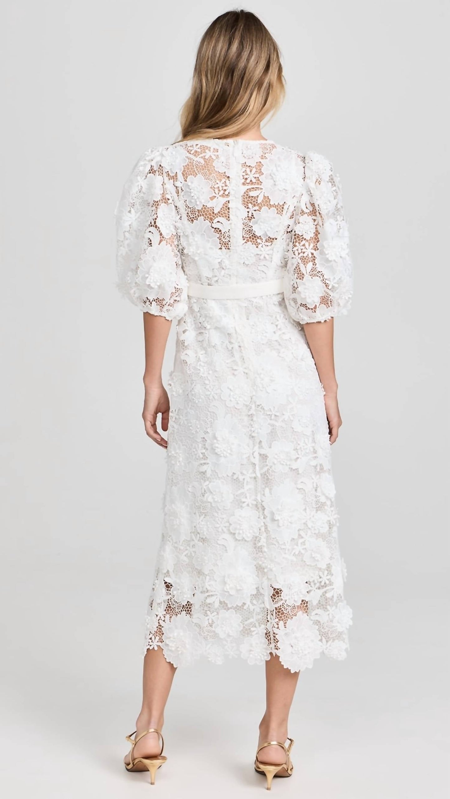 Zimmermann - Halliday Lace Flower Dress