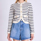 Berenice - Rayures A Poches Cardigan