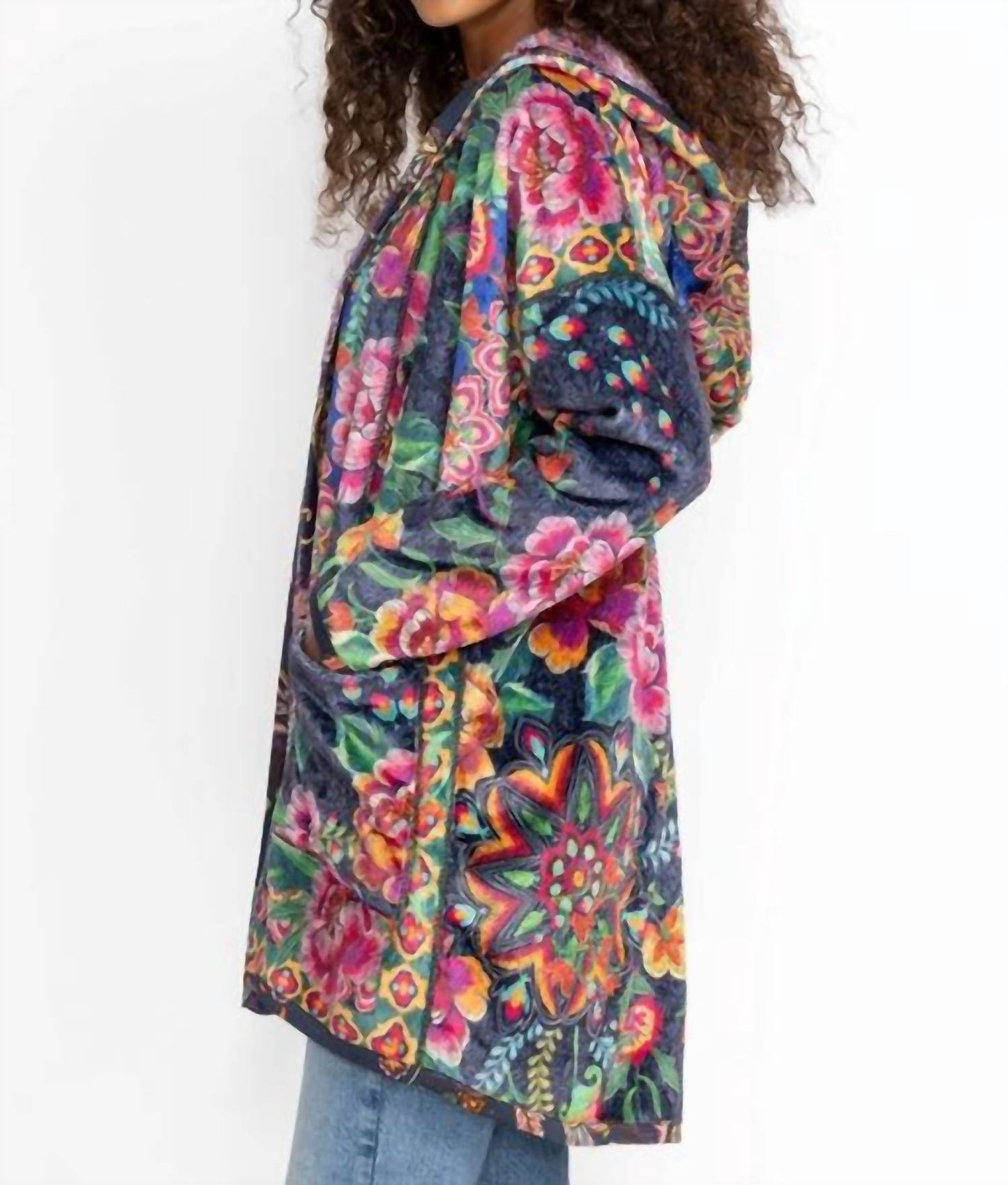 Johnny Was - JOAN POUCH POCKET REVERSABLE SHERPA JACKET