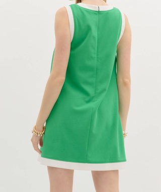 Entro - All Buttoned Up Mini Dress