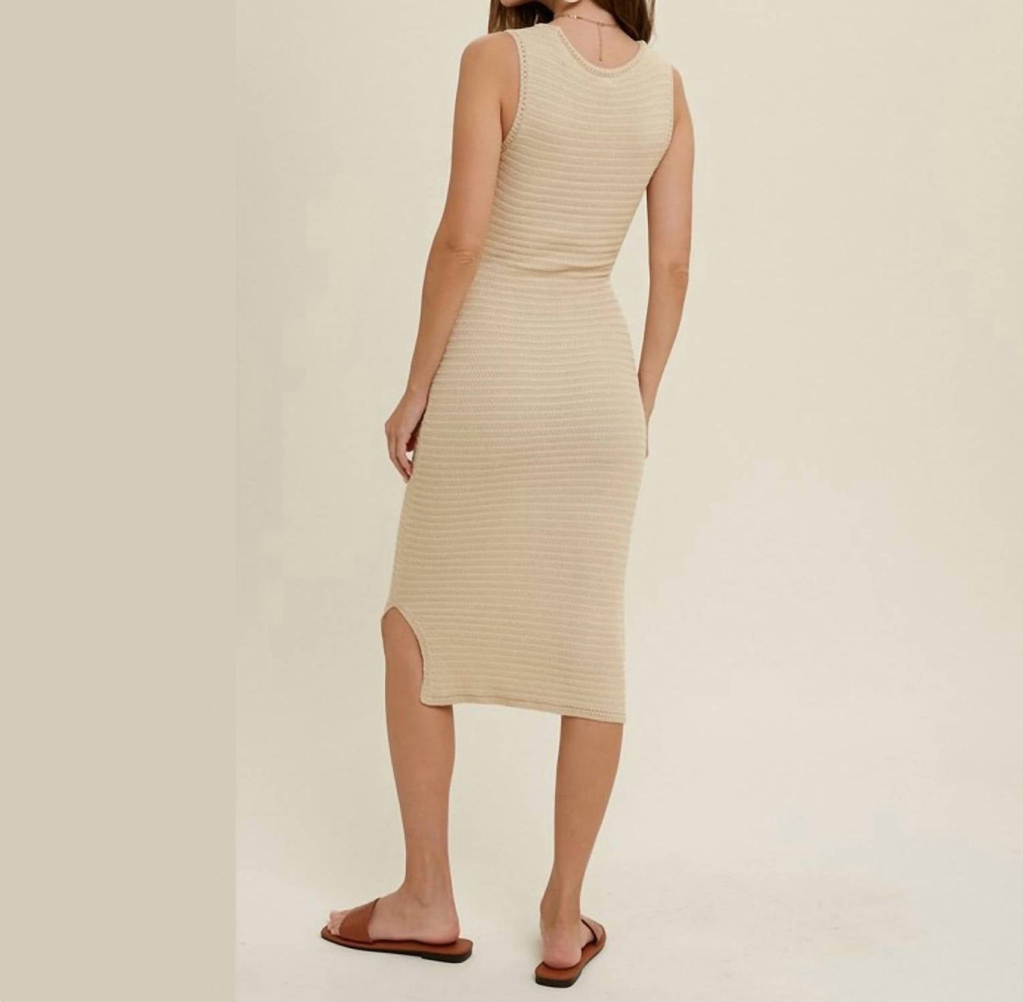 Wishlist - Sweater Tank Midi Dress