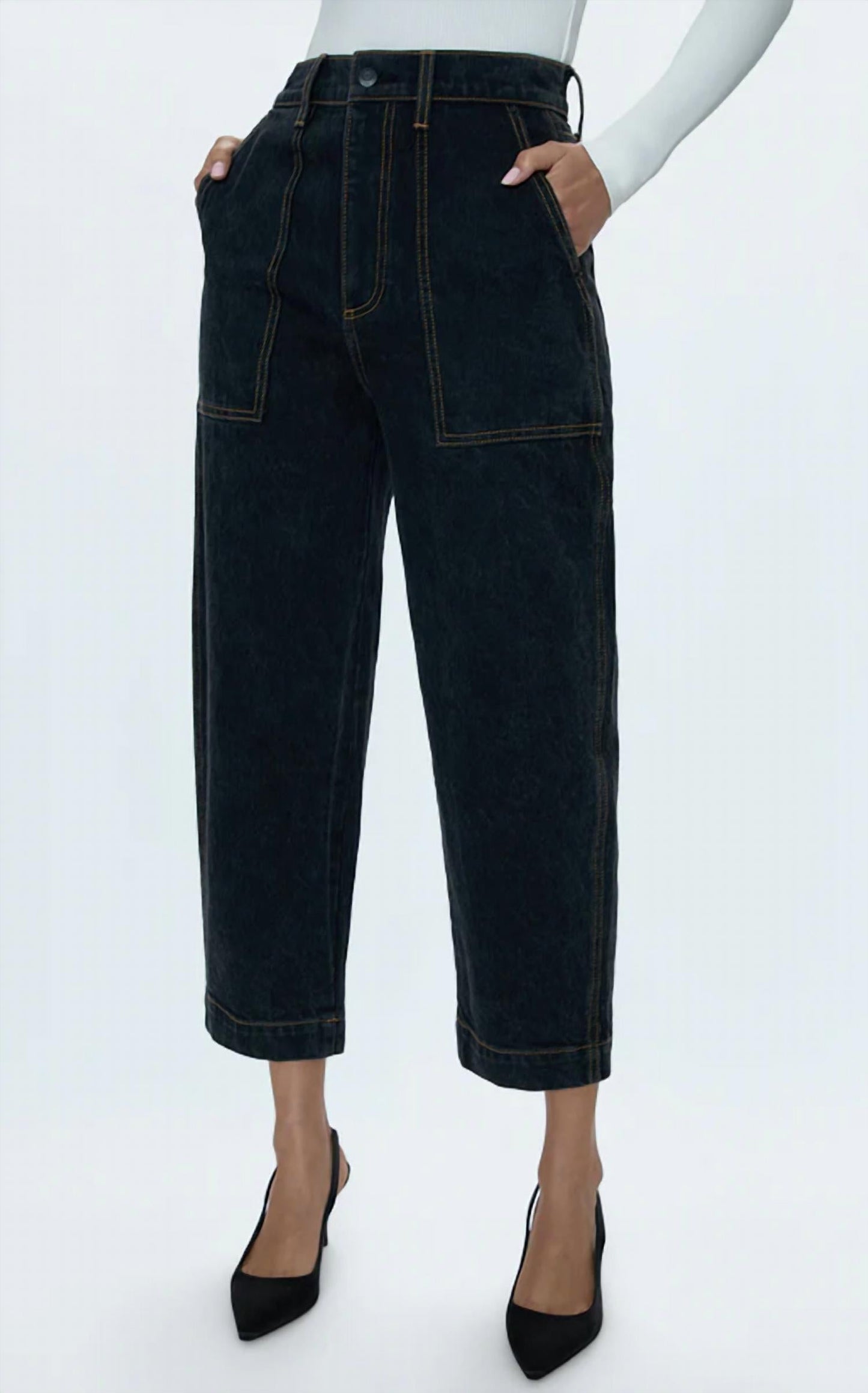 Pistola - Turner Super High Rise Barrel Jeans