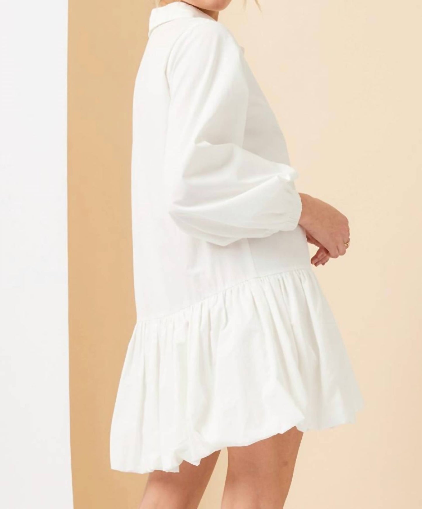 Illa Illa - Shirt Bubble Hem Dress