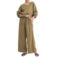 Fun 2 Fun - Ruffle Waist Pants