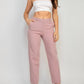 A.C.G. Los Angeles - Mid Rise Dressy Pants With Pockets On Sides