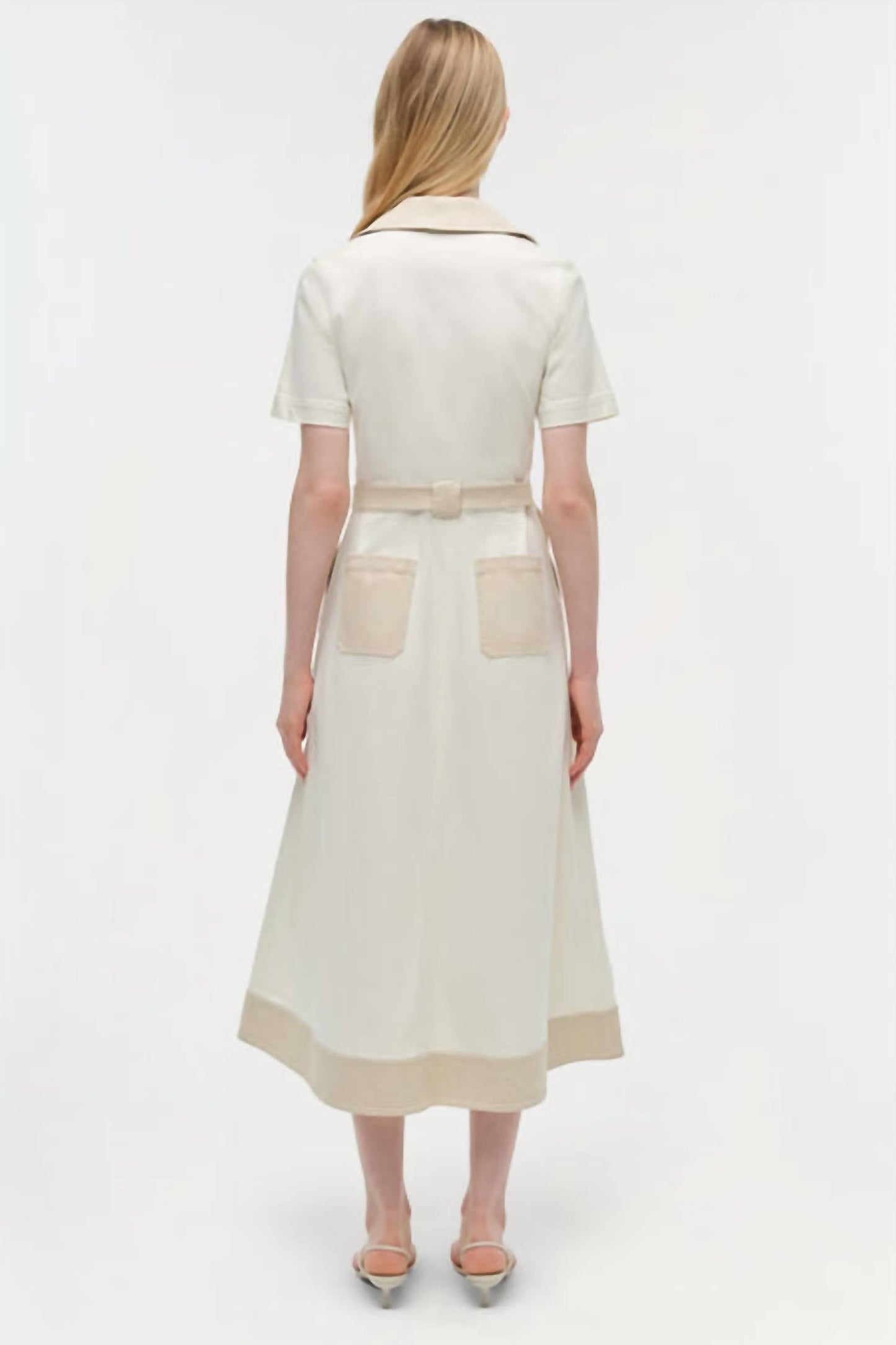 Jonathan Simkhai - Hanover Short Sleeve Midi Dress