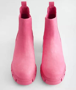 Mia - Women's Ivy Lug Bootie - Medium