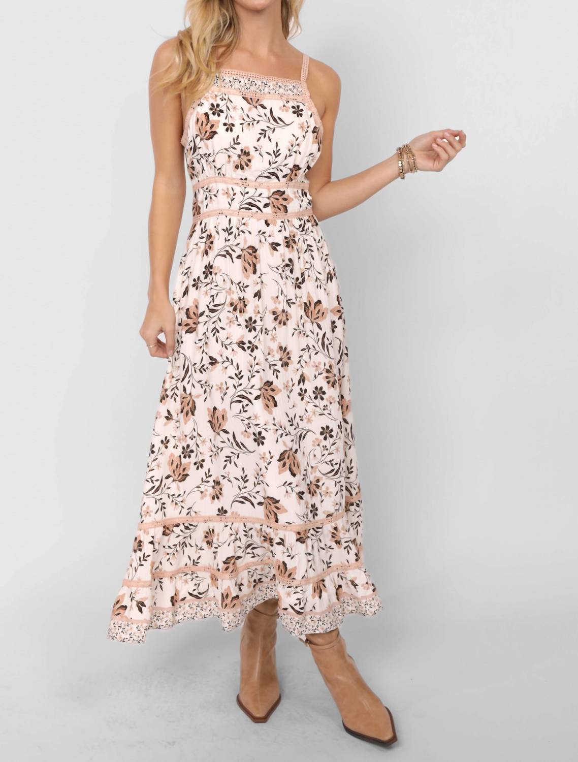 Sadie & Sage - Viola Maxi Lace Dress
