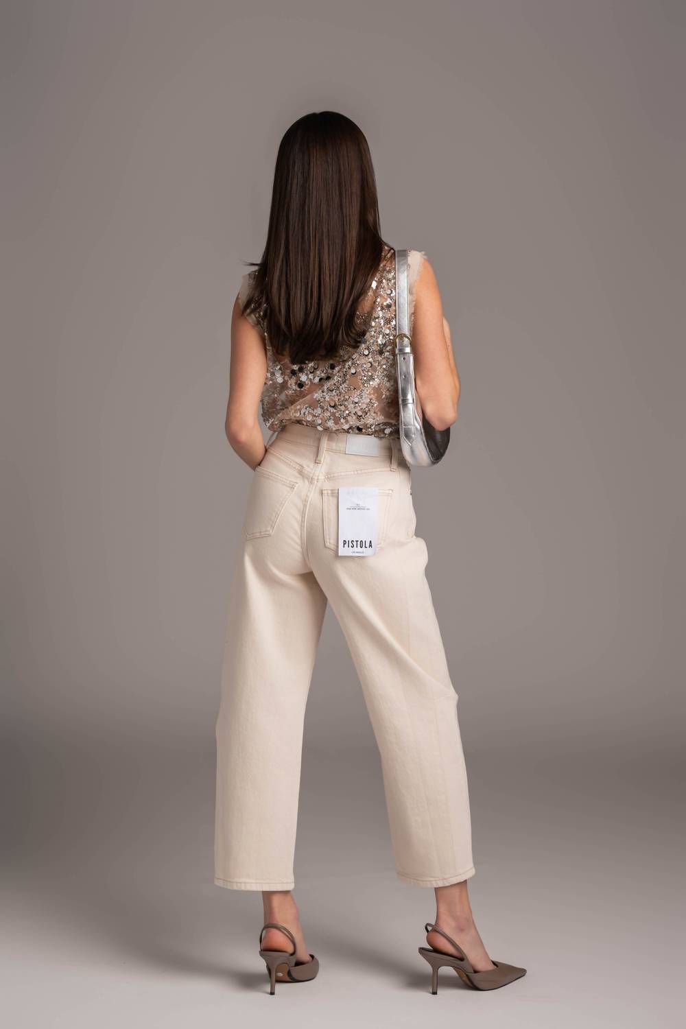 Pistola - Eli High Rise Barrel Jeans