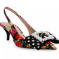 Betsey Johnson - Women's Birdy Rose Floral Slingback Heels