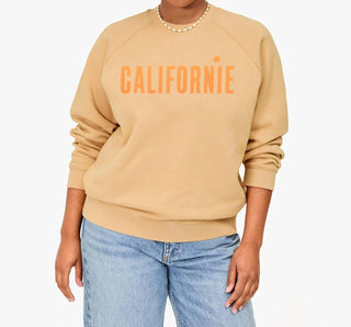 Clare V. - Crew Neck Graphic Sweatshirt
