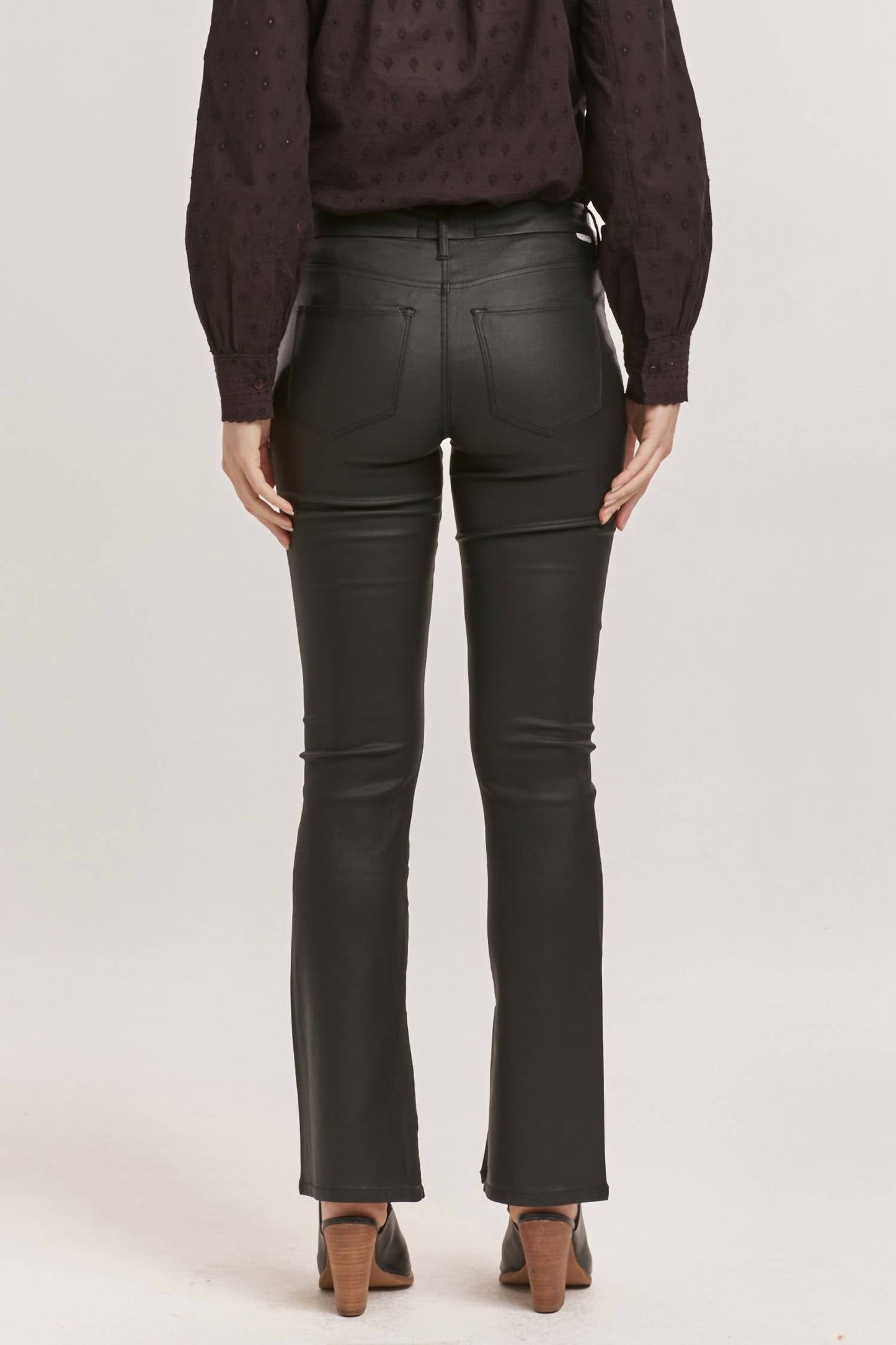 Dear John Denim - Jaxtyn Bootcut Leather Jeans