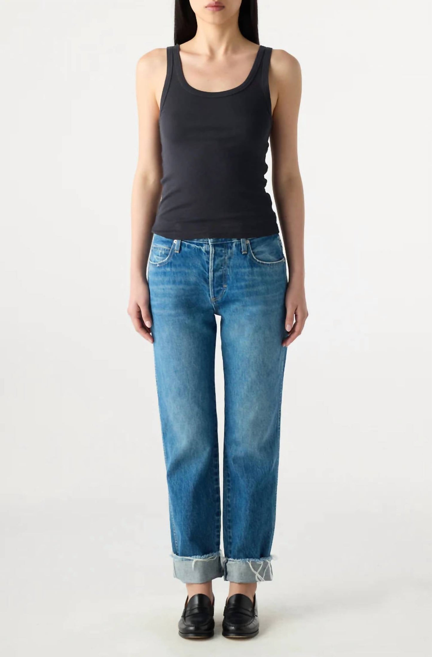 Amo - Camryn Mid-rise Straight Leg Pants