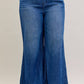 Judy Blue - Women's High Waist Featherweight Palazzo Fit Jeans