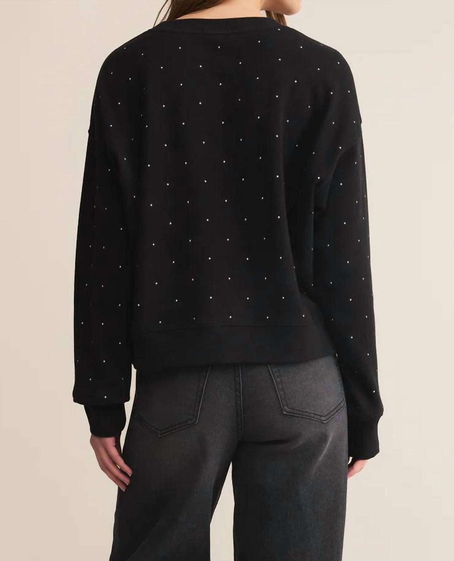 Z Supply - Estelle Sparkle Embellished Sweatshirt