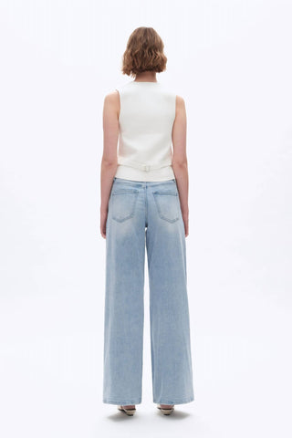 Bayeas - Wide Leg Drawstring Pants