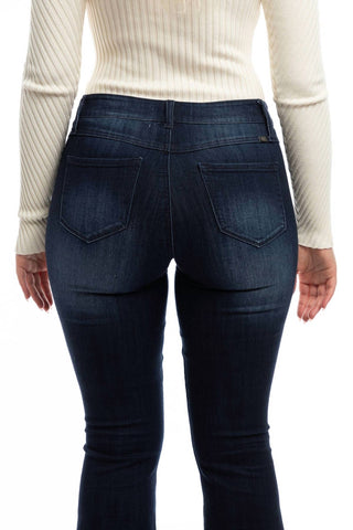 1822 Denim - Long Mid-rise Vintage Flare Jeans