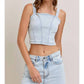 Hidden - Bustier Top